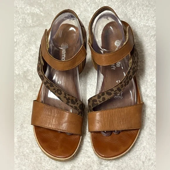 Remonte by Rieker Women's Open Toe Adjustable Strap Sandals, Size EU 41 (9.5) - Picture 3 of 6